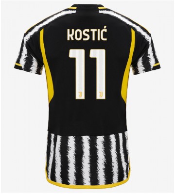 Juventus Filip Kostic #11 Primera Equipación 2023-24 Manga Corta